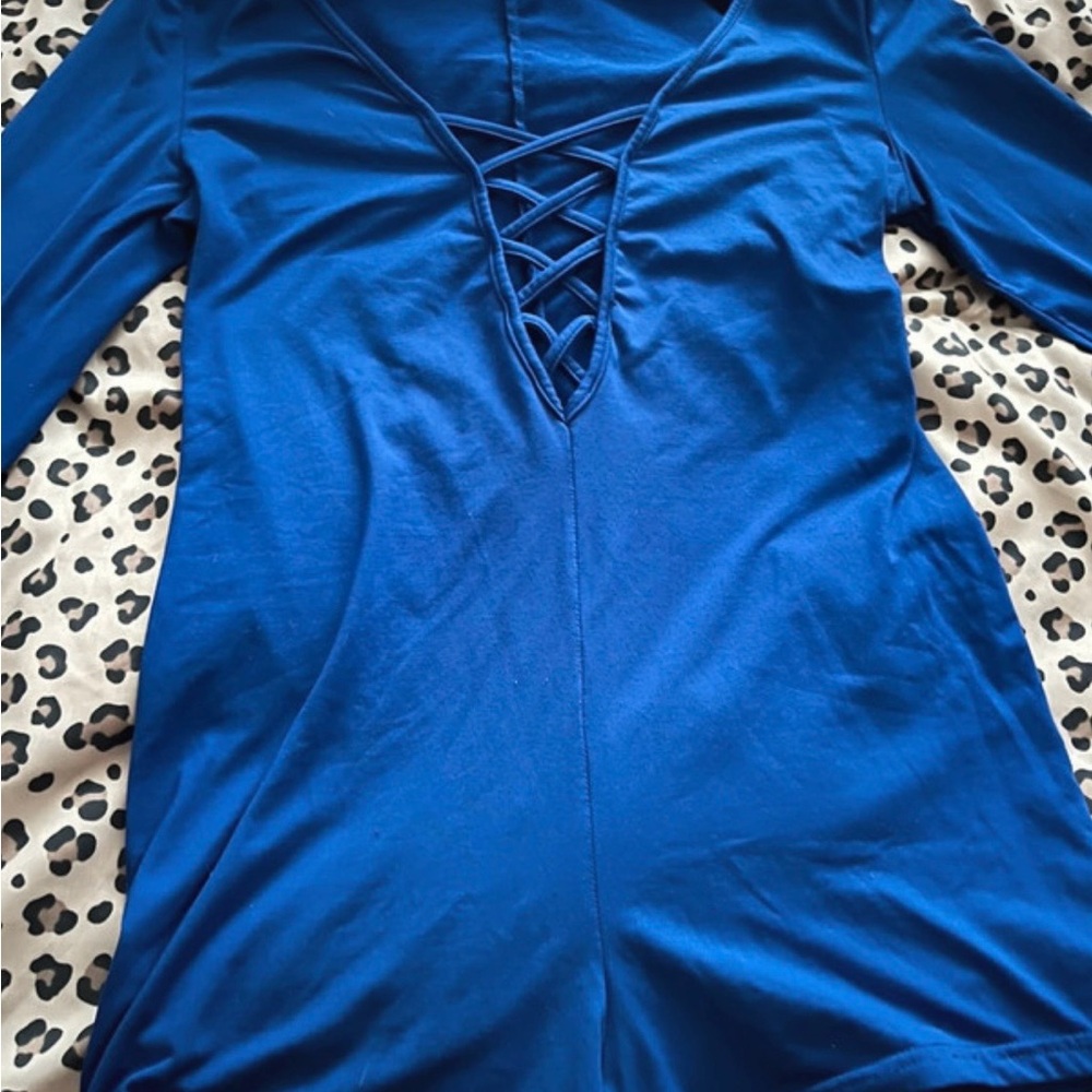 Elegant Blue Women's Top